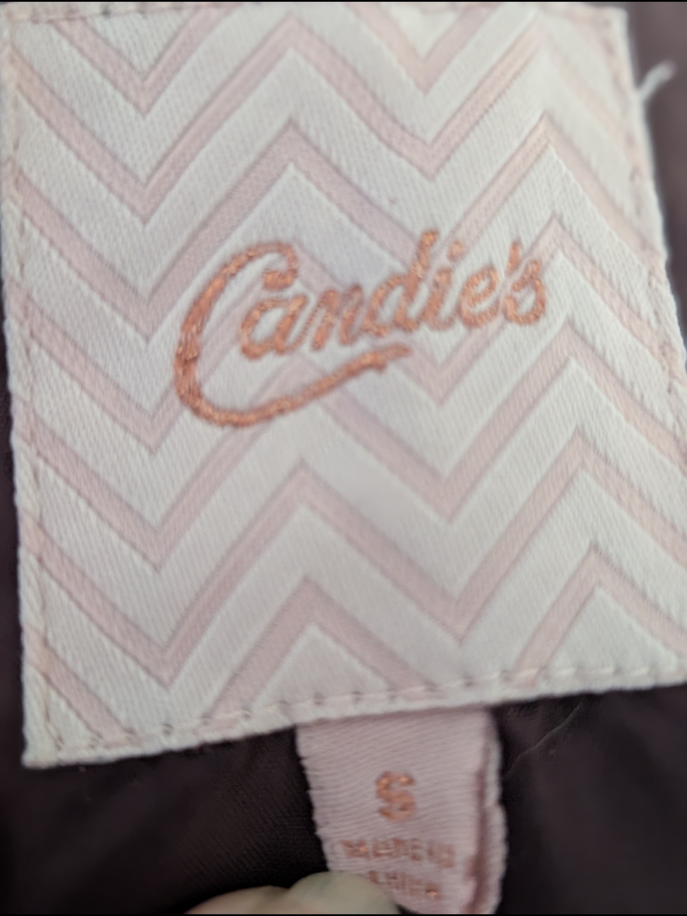 Candie's Burgundy Open-Front Blazer - Picture 5 of 5